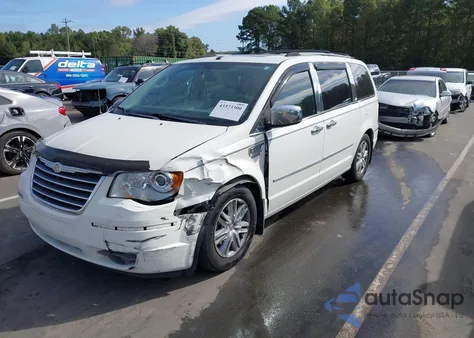 2009 Chrysler Town & Country Limited из США, поврежденный, VIN 2A8HR64X39R568547